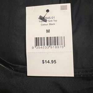 Training Tank Top Black